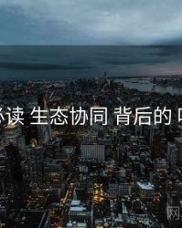 上手必读 生态协同 背后的 吃瓜51