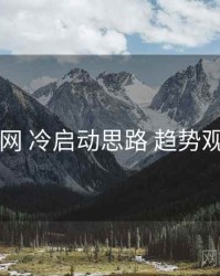 91网 冷启动思路 趋势观察