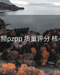 p站视频pzpp 质量评分 核心干货