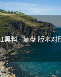 91黑料 - 复盘 版本对照