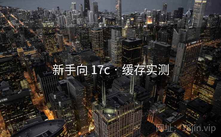 新手向 17c · 缓存实测